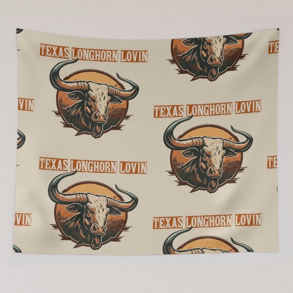 Artikelvorschau, Longhorn Texas Geschenk entworfen und verkauft von TeeArtistry.