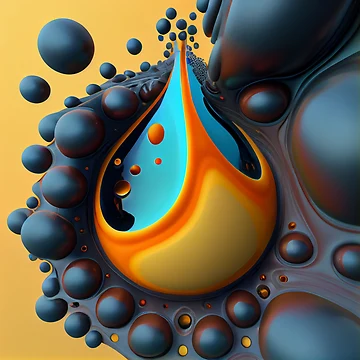 Vorschaubild zum Design Mellifluous Scrutiny of a Volatile and Idiosyncrat Digital Painting von CodeAndColors