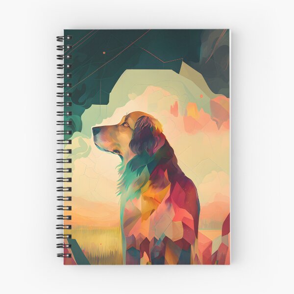 Item preview, A Dreamy Abstract Muted Canine World designed and sold by DoggyDevotion.