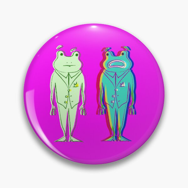 Item preview, two frogs in disbelief designed and sold by HIPPMI.
