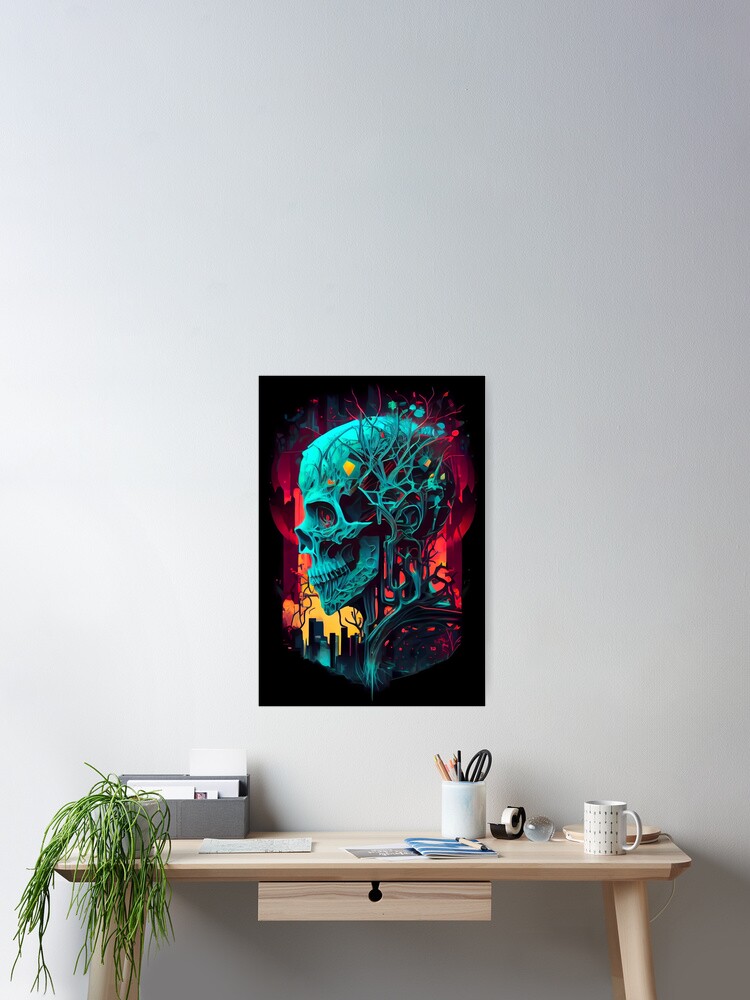 アート・デザイン・音楽 Apocalypse Beauty Horror ContemporaryArt A is for Agony, Jon Silent [Me], Ink and Acrylic, 2023 - A