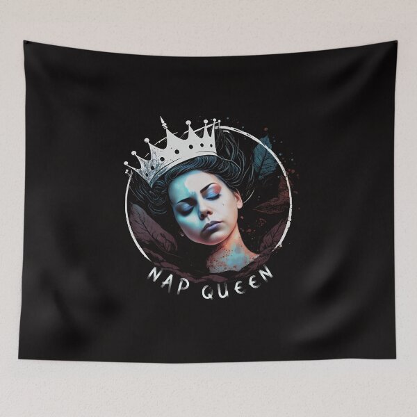 Item preview, Dozing off: The Reign of the Nap Queen. designed and sold by GERUA.