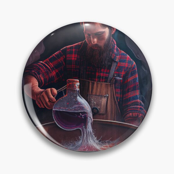 Item preview, Brewing in Flannel Digital Painting designed and sold by CodeAndColors.
