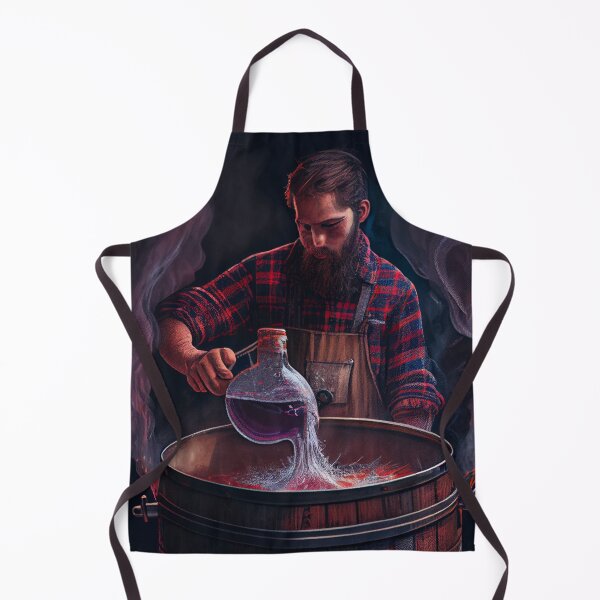 Item preview, Brewing in Flannel Digital Painting designed and sold by CodeAndColors.