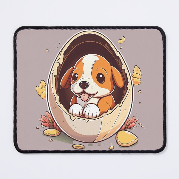 Item preview, cute dog in The egg designed and sold by Cheeeeky.