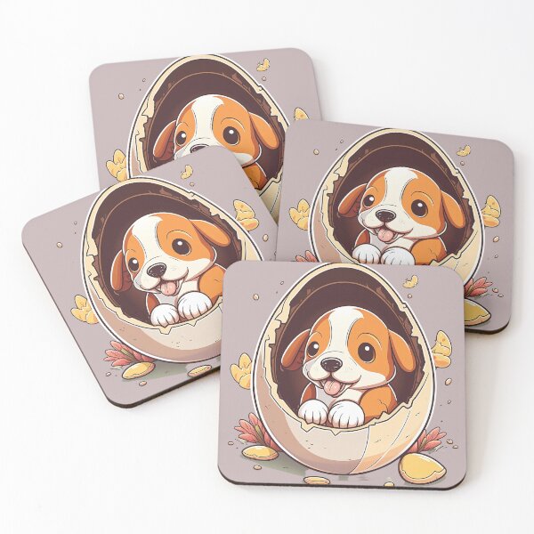 Item preview, cute dog in The egg designed and sold by Cheeeeky.
