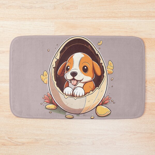 Item preview, cute dog in The egg designed and sold by Cheeeeky.