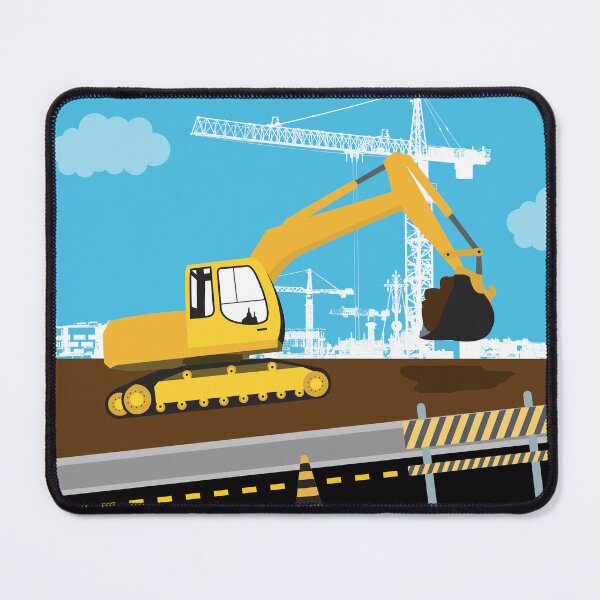 Item preview, Excavator Truck Construction Trucks Site  designed and sold by idovedesign.