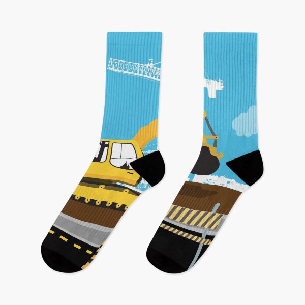 Item preview, Excavator Truck Construction Trucks Site  designed and sold by idovedesign.