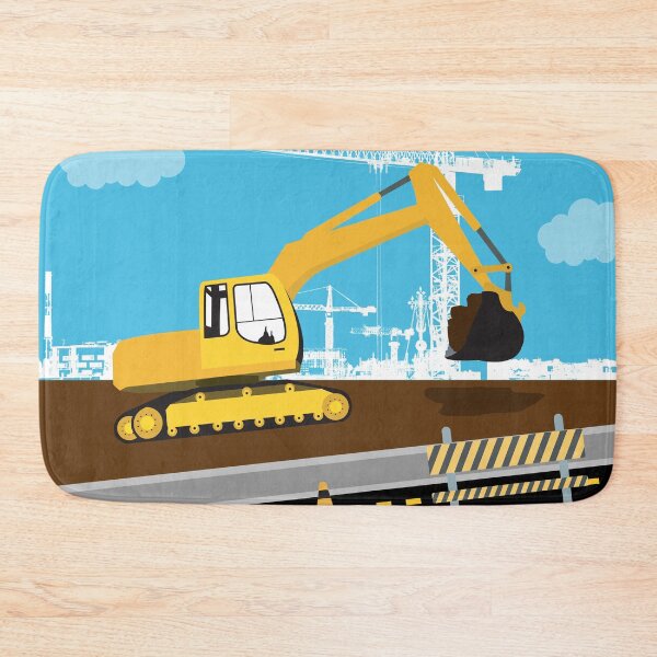 Item preview, Excavator Truck Construction Trucks Site  designed and sold by idovedesign.
