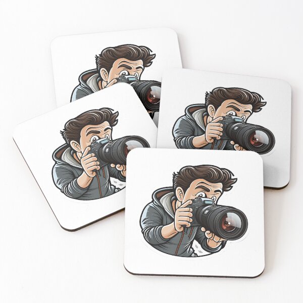 Item preview, Photographer Cartoon designed and sold by AgitProPrints.