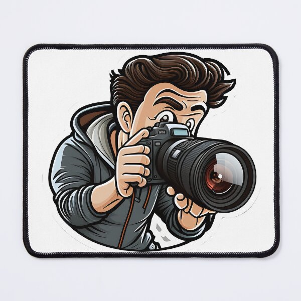 Artikelvorschau, Fotograf Cartoon entworfen und verkauft von AgitProPrints.