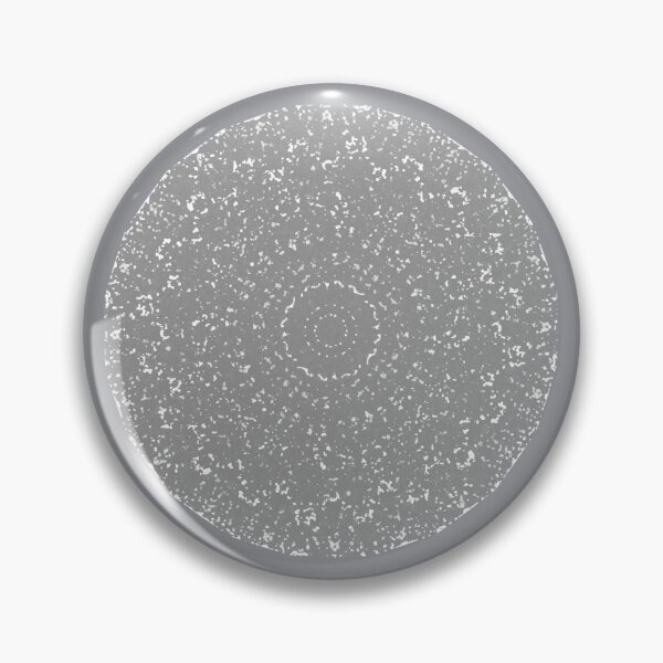 Item preview, Gray Monochromatic Distorted Mandala Lace Dots Abstract Pattern designed and sold by kattakitty.