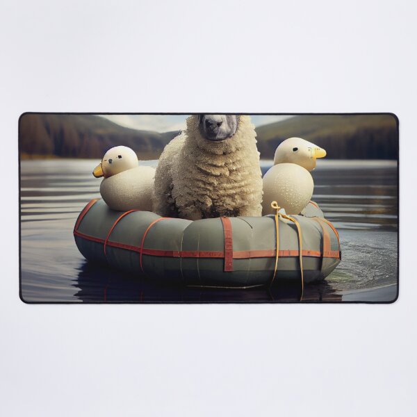 Item preview, Spur Raft and Fluff Digital Painting designed and sold by CodeAndColors.