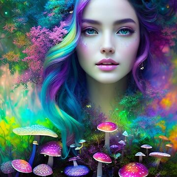 Artwork thumbnail, Psychedelic Mother Nature #28 Part of the Psychedelic Mother Nature Collection by Psychedelic Psychos