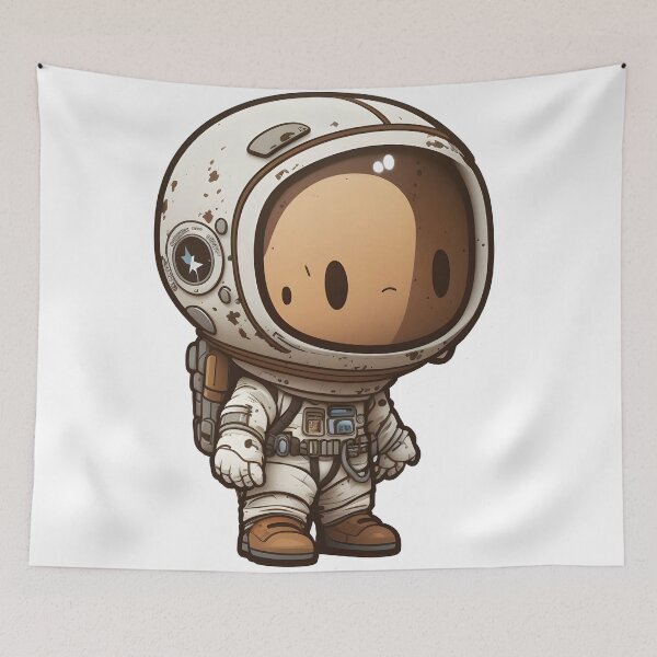 Item preview, Astronaut - Funkopop style designed and sold by AgitProPrints.