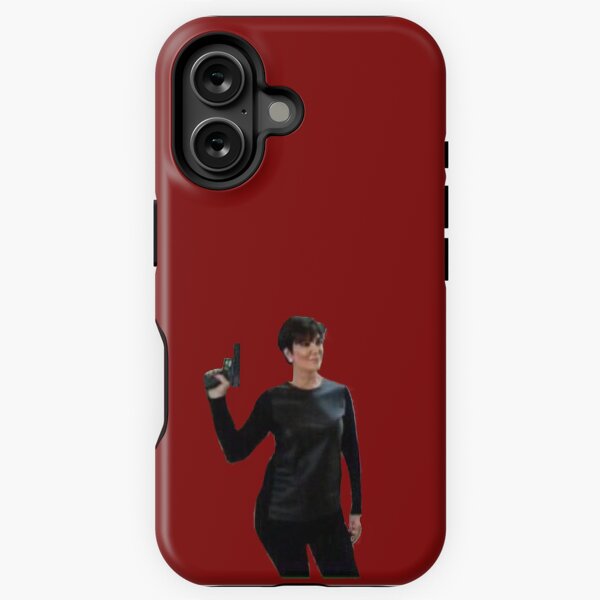 Aperçu de l'œuvre Kris Jenner avec une arme à feu créée et vendue par notabigailadams.