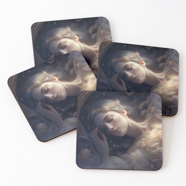 Item preview, Exquisite Slumbers Glistening Dalliance Digital Painting designed and sold by CodeAndColors.