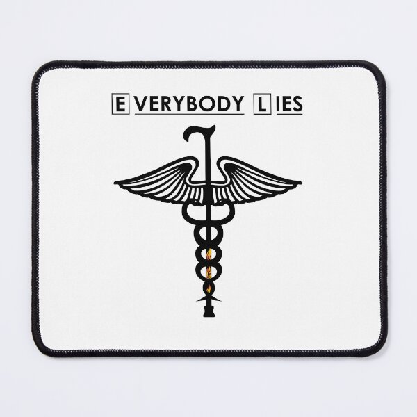 Item preview, EVERYBODY LIES BLACK designed and sold by 007leon.