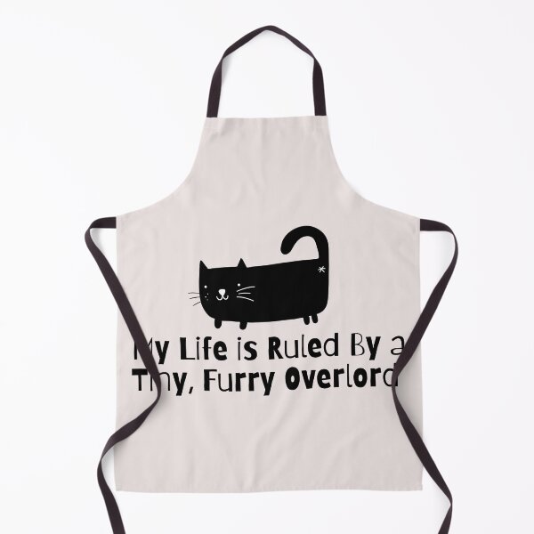 Item preview, Cartoon style My Life Is Ruled By a Tiny Furry Overlord Cat with Love designed and sold by Cheeeeky.