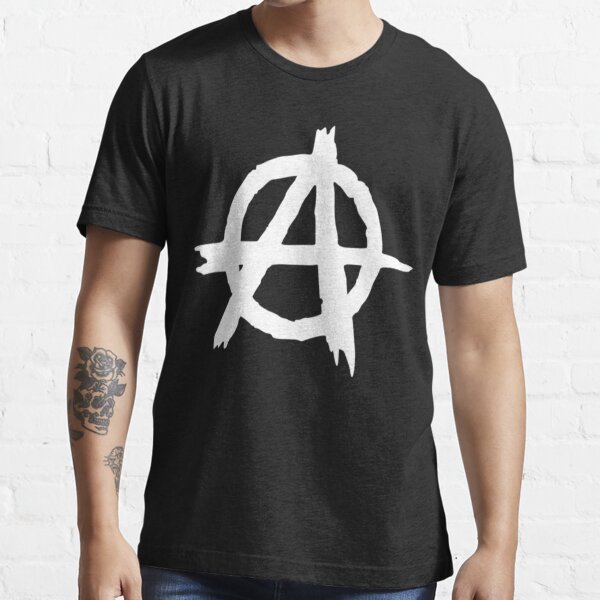 "Anarchy Symbol" T-shirt For Sale By Mark5ky | Redbubble | Anarchy T ...