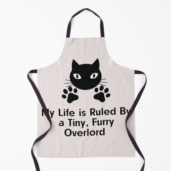 Item preview, cute My Life Is Ruled By a Tiny Furry Overlord Cat with Love designed and sold by Cheeeeky.