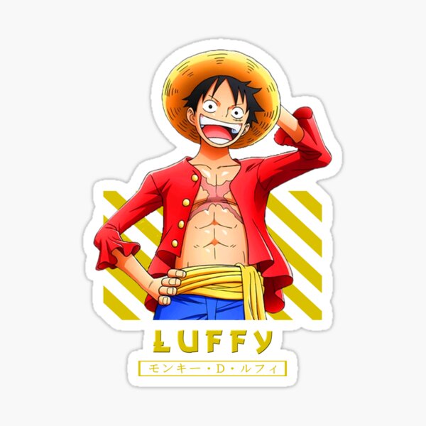 Monkey D. Luffy Sticker by DesignLO2