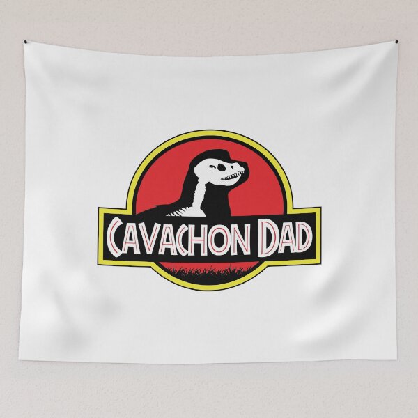 Item preview, (For Bright Background) Jurassic Cavachon Dad designed and sold by More Cute Dogs.