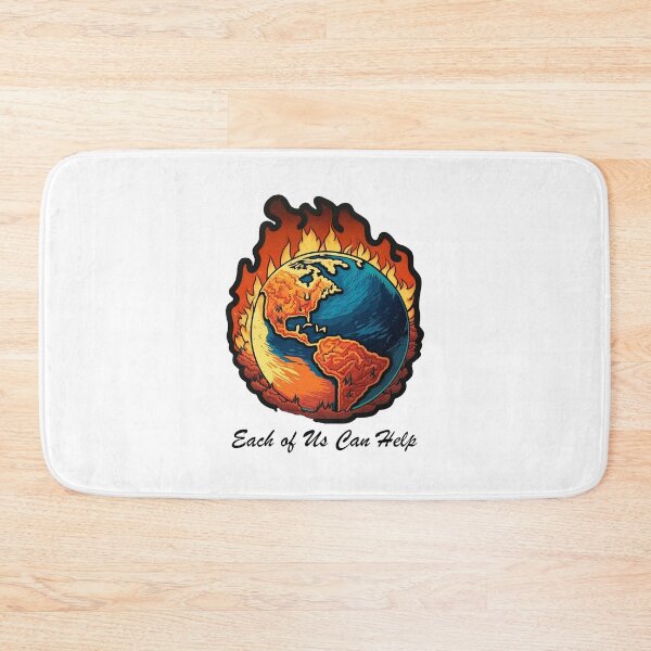 Item preview, Earth on fire - each of us can help designed and sold by Kameeno.