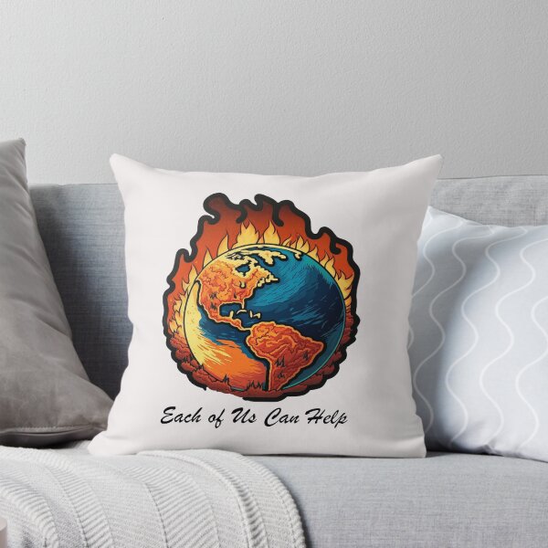 Item preview, Earth on fire - each of us can help designed and sold by Kameeno.