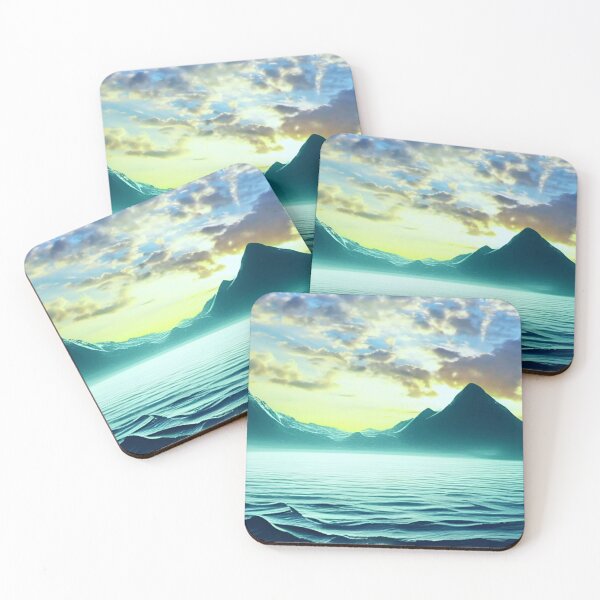 Item preview, Alien Landscapes I (Day) designed and sold by 51Theories.