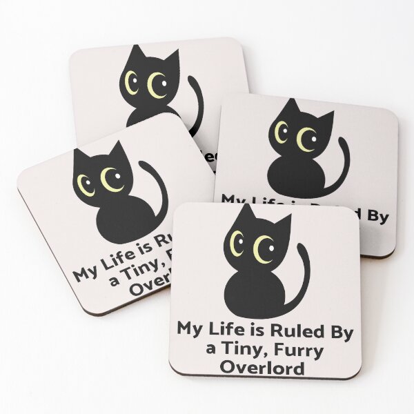 Item preview,  My Life Is Ruled By a Tiny Furry Overlord  designed and sold by Cheeeeky.