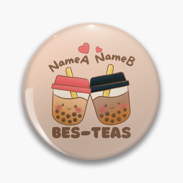 Item preview,  Bes-teas ;Custom design : You can put the names on the design. Please write the names in Bubblemail before ordering. designed and sold by WhaleSharkShop.