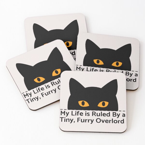 Item preview,  My Life Is Ruled By a Tiny Furry Overlord  designed and sold by Cheeeeky.