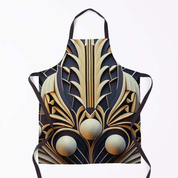 Item preview, Imagined Ceramic Art Deco Pattern Digital Painting designed and sold by CodeAndColors.