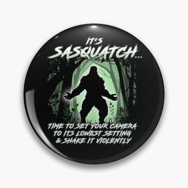 Item preview, Sasquatch Camera Settings Funny designed and sold by Nerd Shizzle.