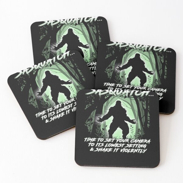 Item preview, Sasquatch Camera Settings Funny designed and sold by Nerd Shizzle.