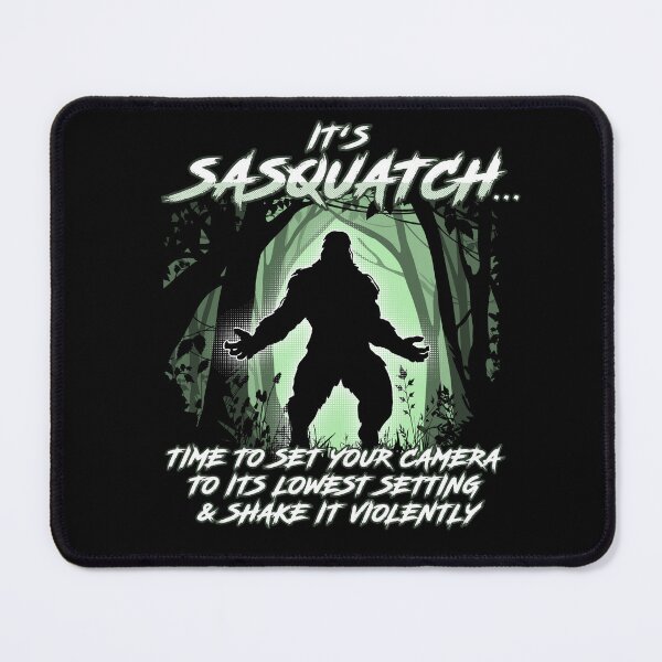 Item preview, Sasquatch Camera Settings Funny designed and sold by Nerd Shizzle.