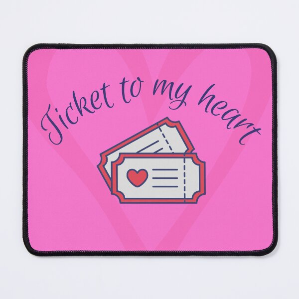 Item preview, Ticket to my heart designed and sold by MissyBubble.