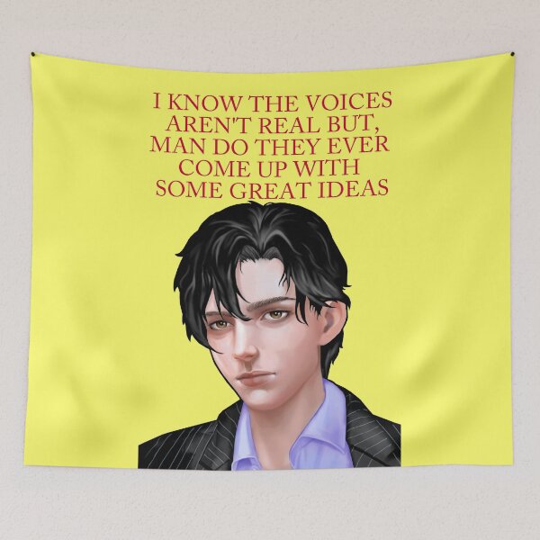 Item preview, I Know The Voices Aren't Real designed and sold by artmovementspgh.