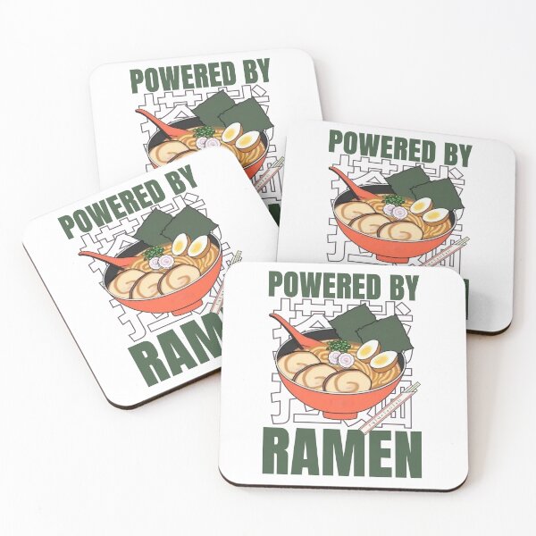 Item preview, Green Powered By Ramen Edition designed and sold by PingyFlower.