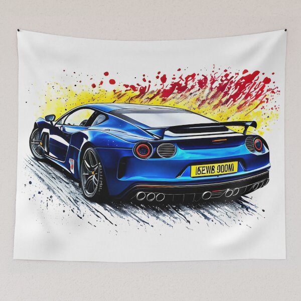 Item preview, Watercolor Speedster designed and sold by urbsrepublic.