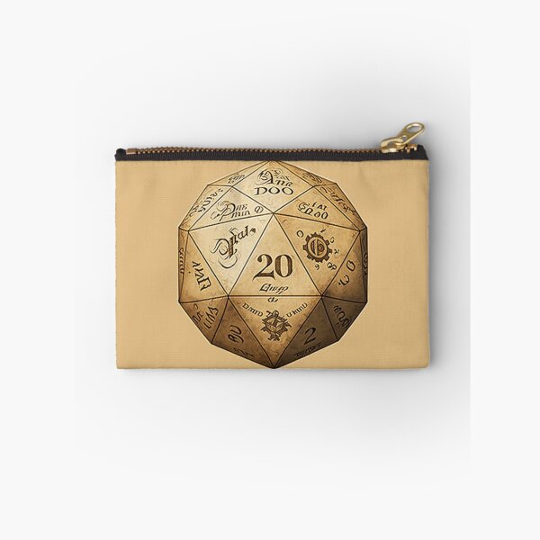 Item preview, d20 Tabletop RPG Parchment Dice designed and sold by ErthaxsWorkshop.