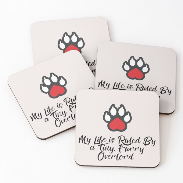 Item preview,  My Life Is Ruled By a Tiny Furry Overlord for cat Lovers designed and sold by Cheeeeky.