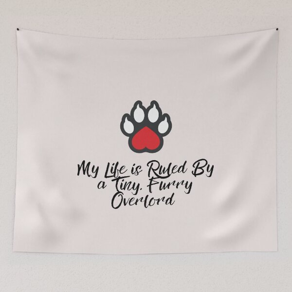 Item preview,  My Life Is Ruled By a Tiny Furry Overlord for cat Lovers designed and sold by Cheeeeky.