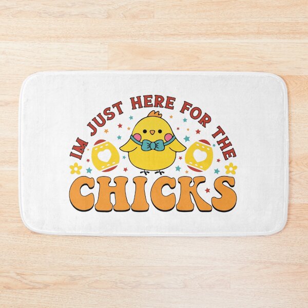 Item preview, I´M JUST HERE FOR THE CHICKS - FUNNY EASTER designed and sold by KatisDesign.