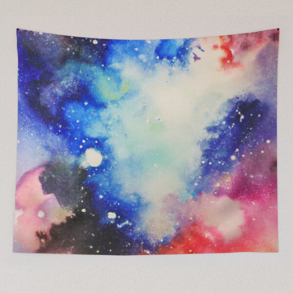 Item preview, Blue Nebula - starry sky designed and sold by The Iconic Minimalist.