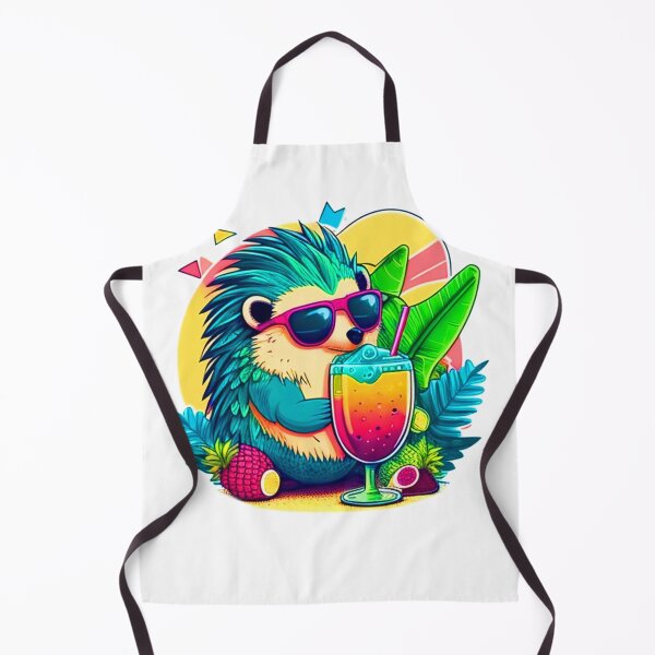 Artikelvorschau, Lustiges Igel-Design Tierstricker Tropical Summer Vacay Mode Vacation entworfen und verkauft von reddrive88.