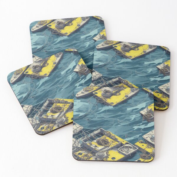 Item preview, Nautical Pattern Painting  VI designed and sold by Sowari-Pillows.