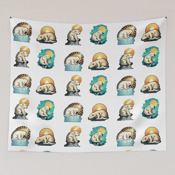 Item preview, Save Polar Bears designed and sold by Kameeno.